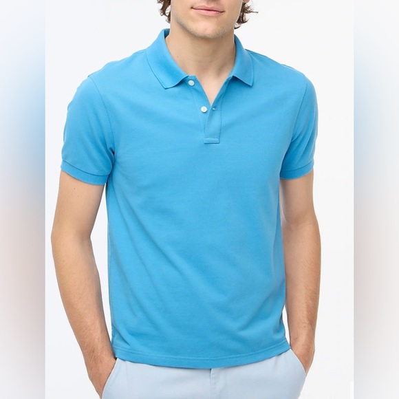New JCrew Factory Flex piqué polo - Picture 2 of 6